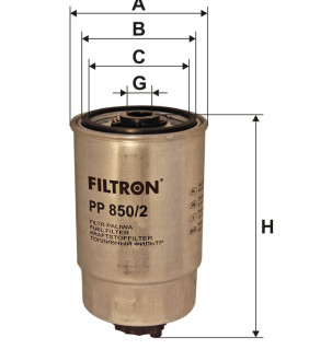 Фільтр паливний Filtron