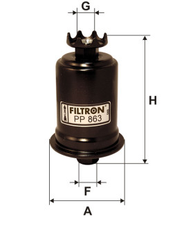 Фільтр паливний Filtron