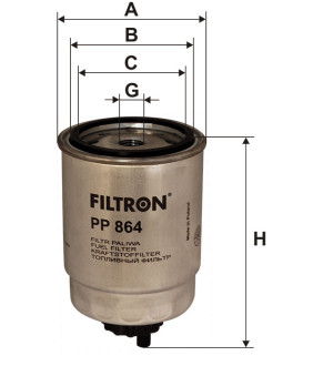 Фільтр паливний Filtron