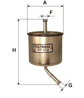 Фільтр паливний Filtron