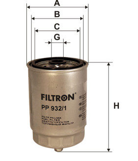 Фільтр паливний Filtron