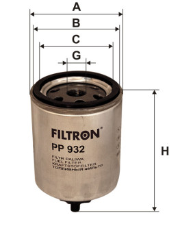 Фільтр паливний Filtron