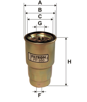 Фільтр паливний Filtron