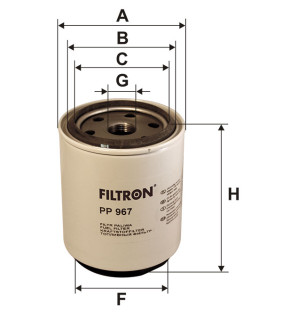 Фільтр паливний Filtron