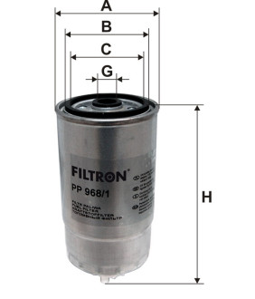 Фільтр паливний Filtron