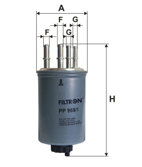 Фільтр паливний Filtron