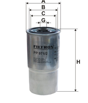 Фільтр паливний Filtron