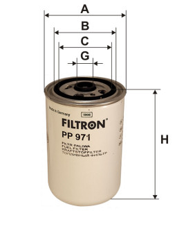 Фільтр паливний Filtron