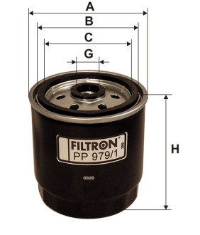 Фільтр паливний Filtron