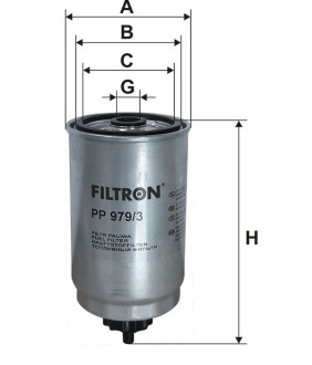 Фільтр паливний Filtron