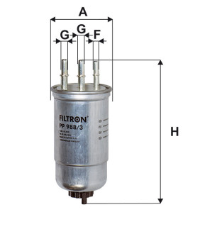 Фільтр паливний Filtron