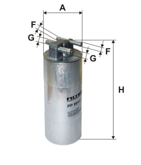 Фільтр паливний Filtron