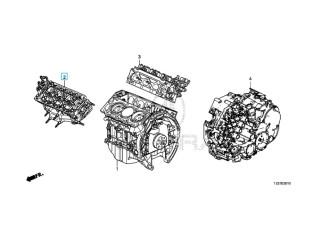 ГБЦ (в зборі) HONDA/ACURA 100045J6A00