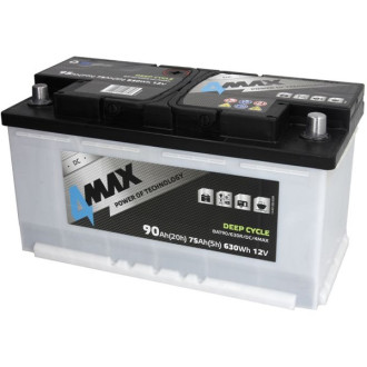 Батарея акумуляторна 90(Ач) 4MAX
