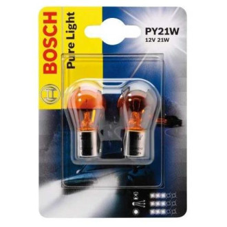 Автолампа BOSCH PY21W 12в