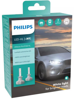 Автолампа Philips H1 24в