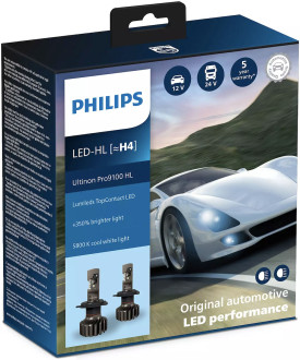 Автолампа Philips H4 24в