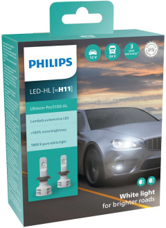 Автолампа Philips H11 24в