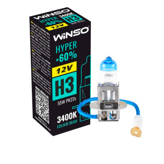 Автолампа Winso H3 12в 712320