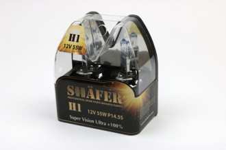 Автолампа (комплект) Shafer H1 12в